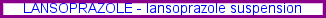 Generic lansoprazole manufacturers
